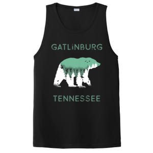 Gatlinburg Tennessee Great Smoky Mountains Bear Gift PosiCharge Competitor Tank