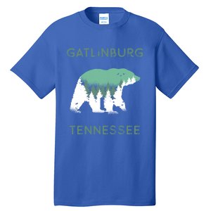 Gatlinburg Tennessee Great Smoky Mountains Bear Gift Tall T-Shirt