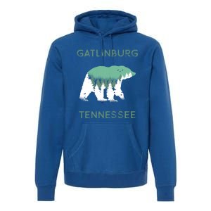 Gatlinburg Tennessee Great Smoky Mountains Bear Gift Premium Hoodie