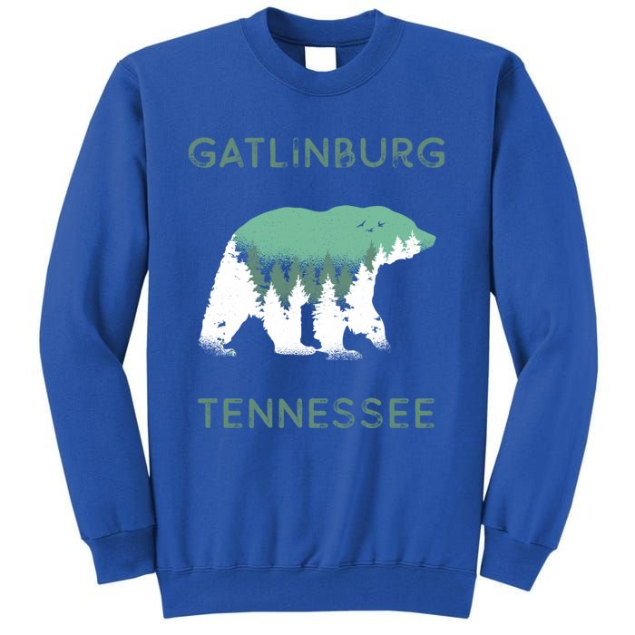 Gatlinburg Tennessee Great Smoky Mountains Bear Gift Tall Sweatshirt