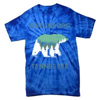 Gatlinburg Tennessee Great Smoky Mountains Bear Gift Tie-Dye T-Shirt