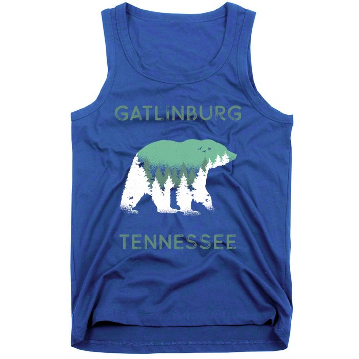 Gatlinburg Tennessee Great Smoky Mountains Bear Gift Tank Top