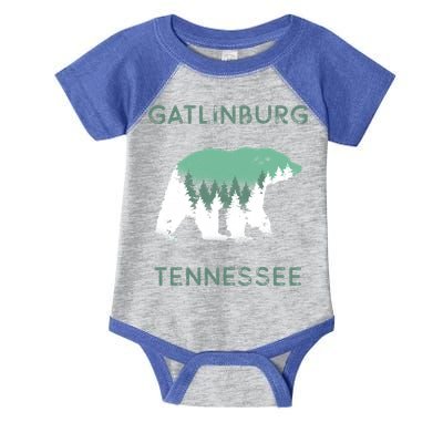 Gatlinburg Tennessee Great Smoky Mountains Bear Gift Infant Baby Jersey Bodysuit