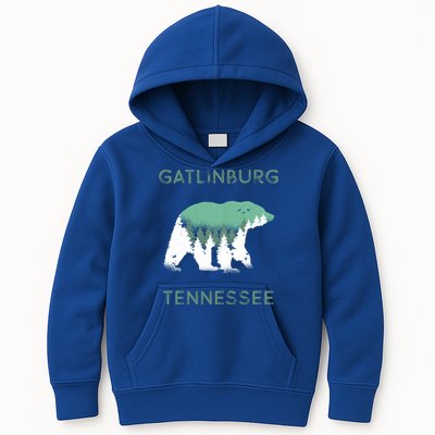 Gatlinburg Tennessee Great Smoky Mountains Bear Gift Kids Hoodie