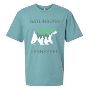 Gatlinburg Tennessee Great Smoky Mountains Bear Gift Sueded Cloud Jersey T-Shirt