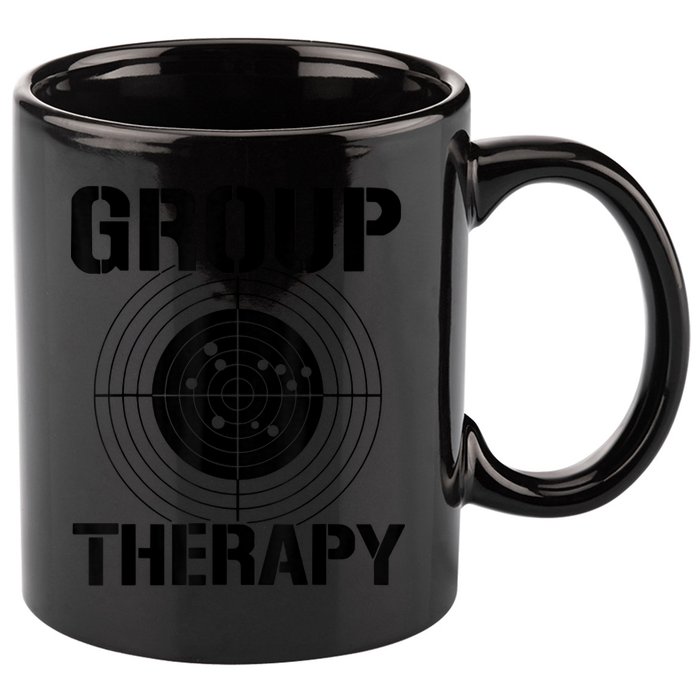 Group Therapy 11oz C Handle Ceramic Mug