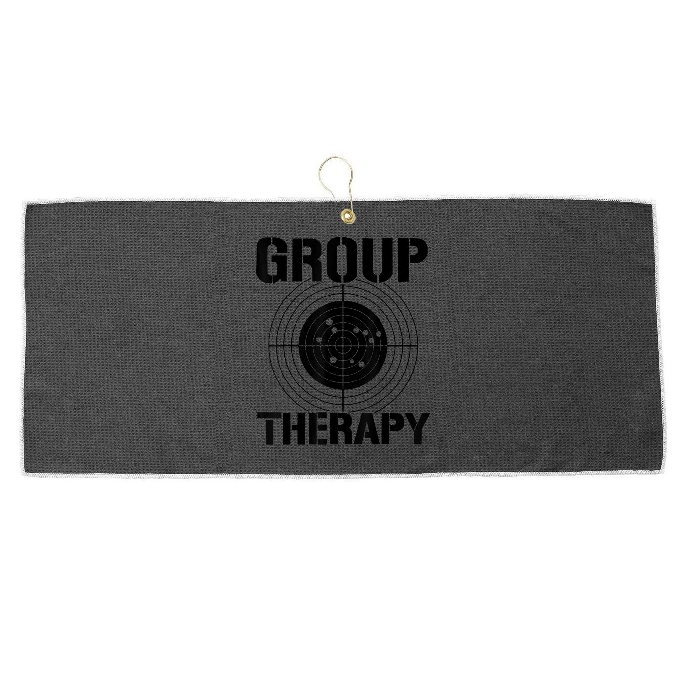 Group Therapy Large Microfiber Waffle Golf Towel
