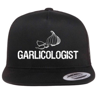Garlic T Garlicologist Funny Chef Garlic Bulb Flatbill Hat