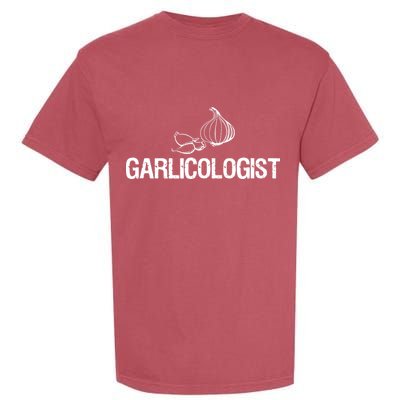 Garlic T Garlicologist Funny Chef Garlic Bulb Garment-Dyed Heavyweight T-Shirt