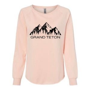 Grand Teton Grand Teton National Park Wyoming Womens California Wash Sweatshirt