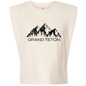 Grand Teton Grand Teton National Park Wyoming Garment-Dyed Women's Muscle Tee