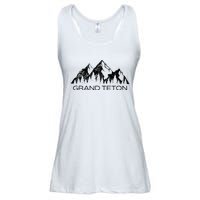 Grand Teton Grand Teton National Park Wyoming Ladies Essential Flowy Tank