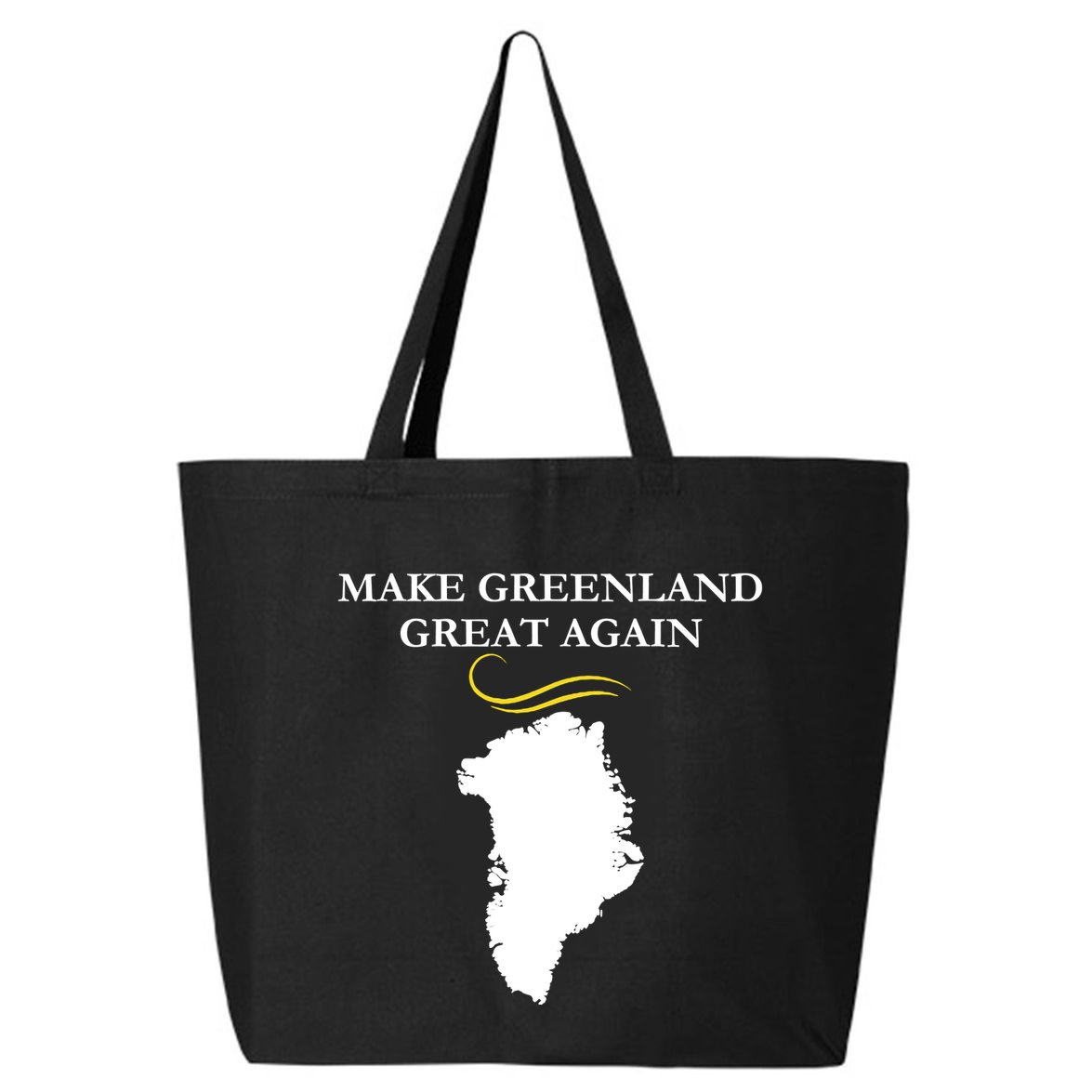 Greenland Trump Hair Make Greenland Great Again 25L Jumbo Tote