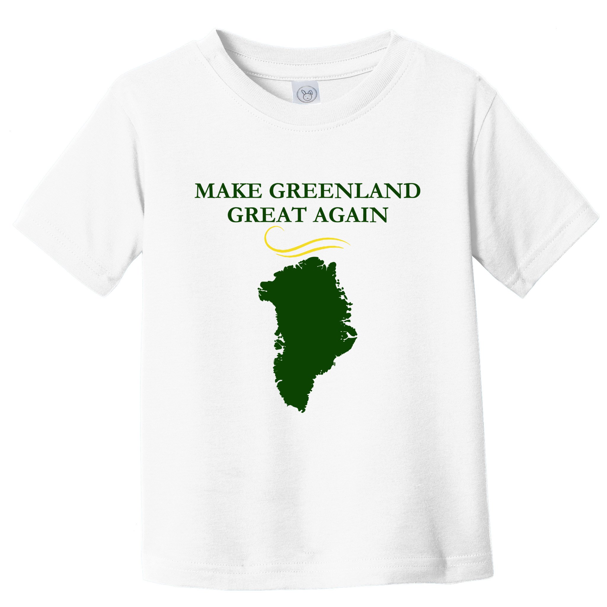 Greenland Trump Hair Make Greenland Great Again Toddler T-Shirt