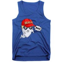 Ghost Trump Halloween Costume Maga Donald Trump Boo Tank Top