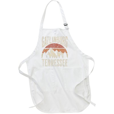 Gatlinburg Tennessee Hiking Outdoors Full-Length Apron With Pockets