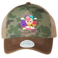 Goodbye Tonsils Hello Ice Cream Tonsillectomy Surgery Legacy Tie Dye Trucker Hat