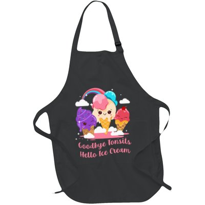 Goodbye Tonsils Hello Ice Cream Tonsillectomy Surgery Apron
