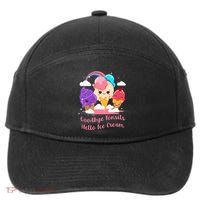 Goodbye Tonsils Hello Ice Cream Tonsillectomy Surgery 7-Panel Snapback Hat