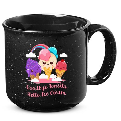 Goodbye Tonsils Hello Ice Cream Tonsillectomy Surgery 15oz Campfire Ceramic Mug