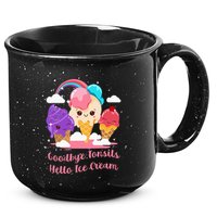Goodbye Tonsils Hello Ice Cream Tonsillectomy Surgery 15oz Campfire Ceramic Mug