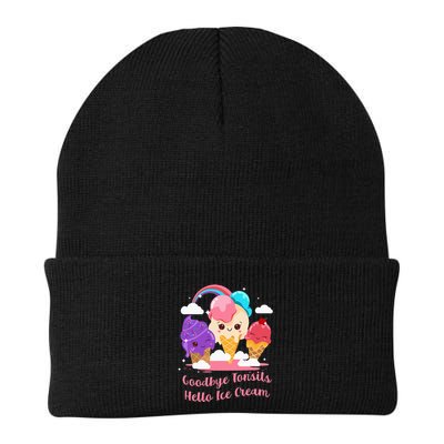 Goodbye Tonsils Hello Ice Cream Tonsillectomy Surgery Beanie