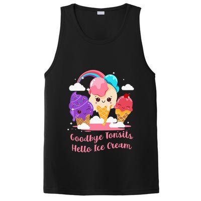 Goodbye Tonsils Hello Ice Cream Tonsillectomy Surgery PosiCharge Competitor Tank
