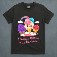 Goodbye Tonsils Hello Ice Cream Tonsillectomy Surgery T-Shirt