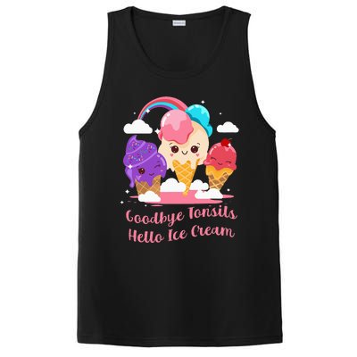 Goodbye Tonsils Hello Ice Cream Tonsillectomy Surgery PosiCharge Competitor Tank