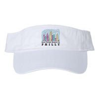 Good Things Happen In Philly Shirt, Philadelphia Skyline Valucap Bio-Washed Visor