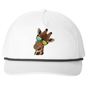 Good Time Hipster Giraffe, Giraffe Sunglasses Gift Snapback Five-Panel Rope Hat