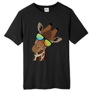 Good Time Hipster Giraffe, Giraffe Sunglasses Gift Tall Fusion ChromaSoft Performance T-Shirt