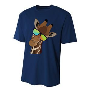 Good Time Hipster Giraffe, Giraffe Sunglasses Gift Performance Sprint T-Shirt