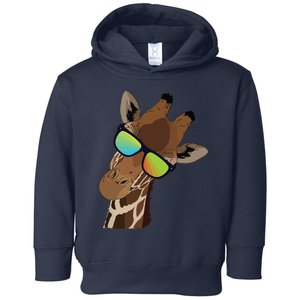 Good Time Hipster Giraffe, Giraffe Sunglasses Gift Toddler Hoodie