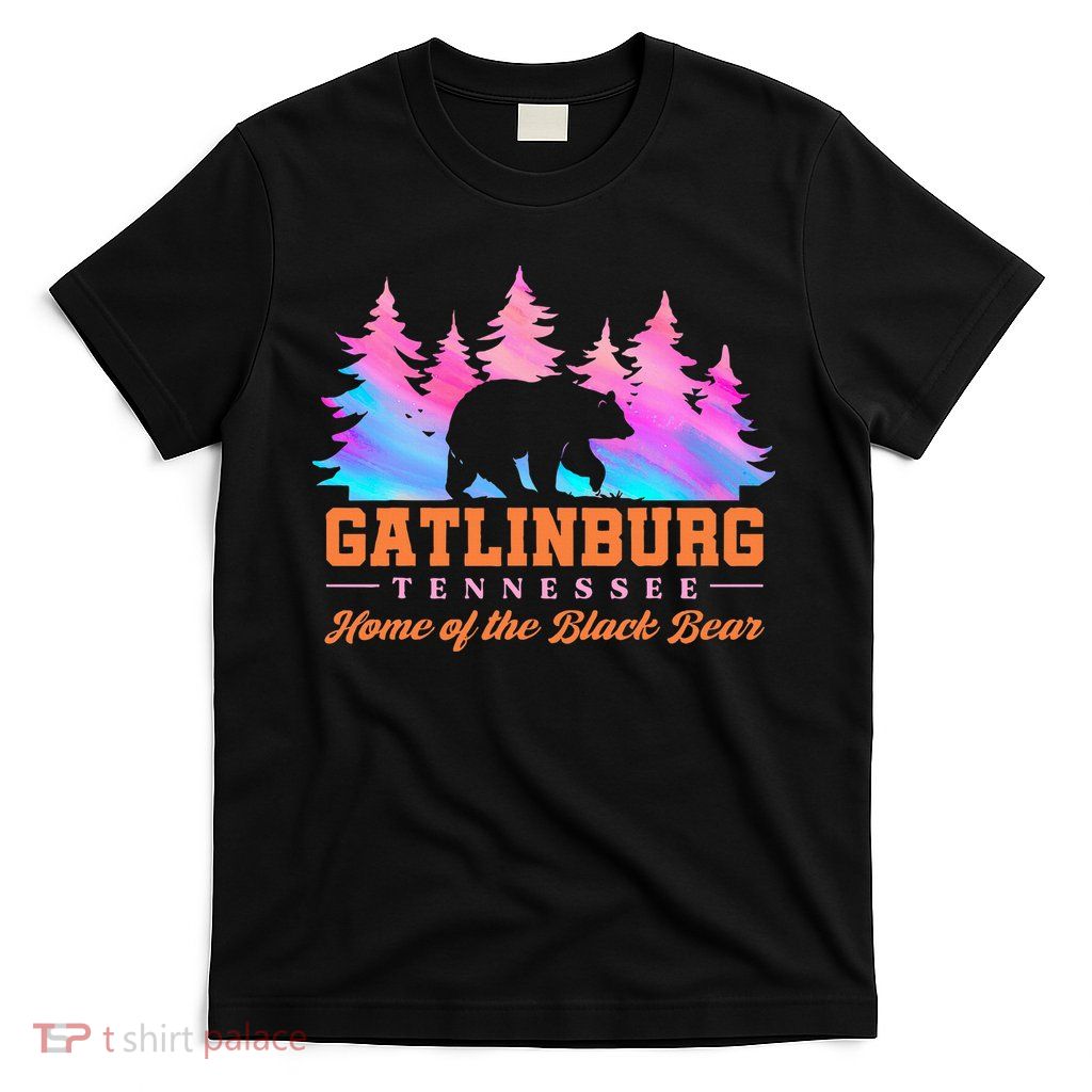 Gatlinburg Tennessee Home Of The Black Bear T-Shirt