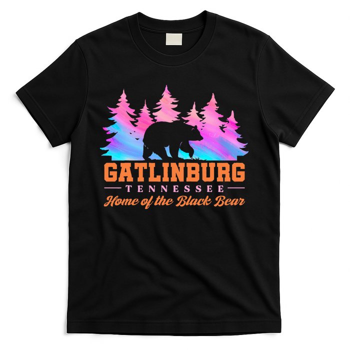 Gatlinburg Tennessee Home Of The Black Bear T-Shirt