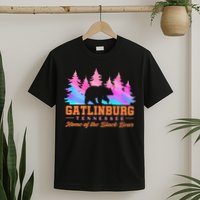 Gatlinburg Tennessee Home Of The Black Bear T-Shirt