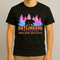 Gatlinburg Tennessee Home Of The Black Bear T-Shirt