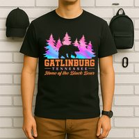 Gatlinburg Tennessee Home Of The Black Bear T-Shirt