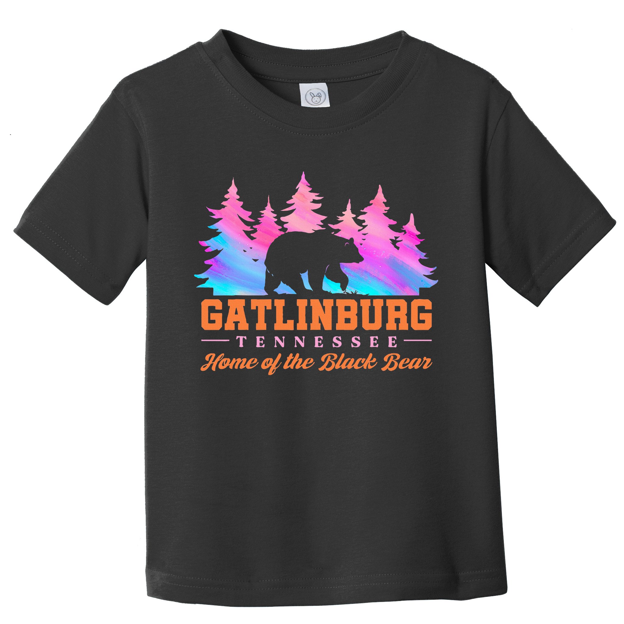 Gatlinburg Tennessee Home Of The Black Bear Toddler T-Shirt