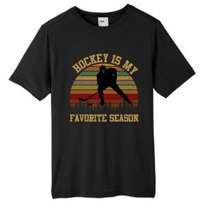 Graphic Tee Hockey Is My Favorite Season Great Gift Tall Fusion ChromaSoft Performance T-Shirt