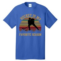 Graphic Tee Hockey Is My Favorite Season Great Gift Tall T-Shirt