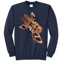 Good Time Hipster Giraffe Cute Giraffe Sunglasses Sweatshirt