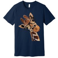 Good Time Hipster Giraffe Cute Giraffe Sunglasses Premium T-Shirt