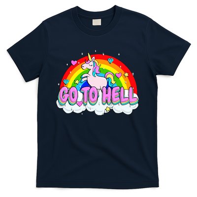 Go To Hell Unicorn T-Shirt