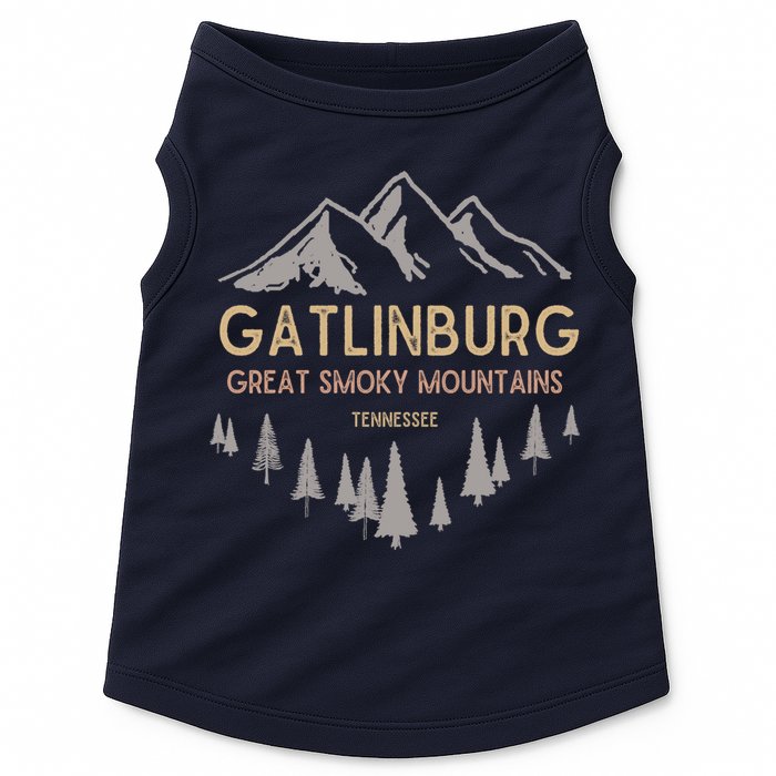 Gatlinburg Tennessee Hoodie Great Smoky Mountains Souvenir Doggie Tank