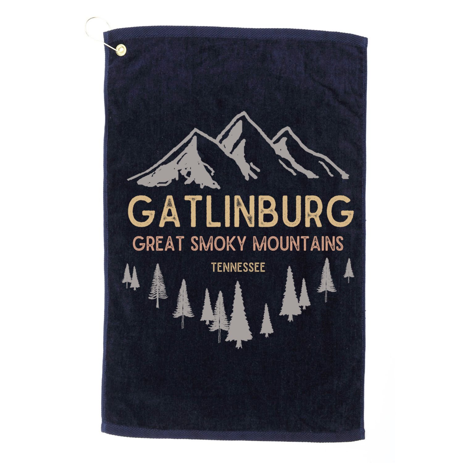 Gatlinburg Tennessee Hoodie Great Smoky Mountains Souvenir Golf Towel