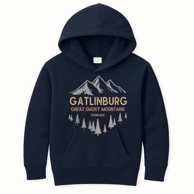 Gatlinburg Tennessee Hoodie Great Smoky Mountains Souvenir Kids Hoodie