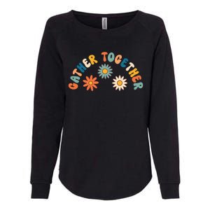 Gather Together Hippie Womens California Wash Sweatshirt