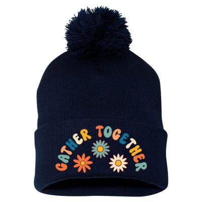 Gather Together Hippie Pom Pom 12in Knit Beanie